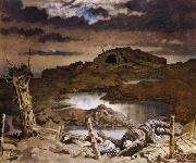 Sir William Orpen Zonnebeke Spain oil painting artist